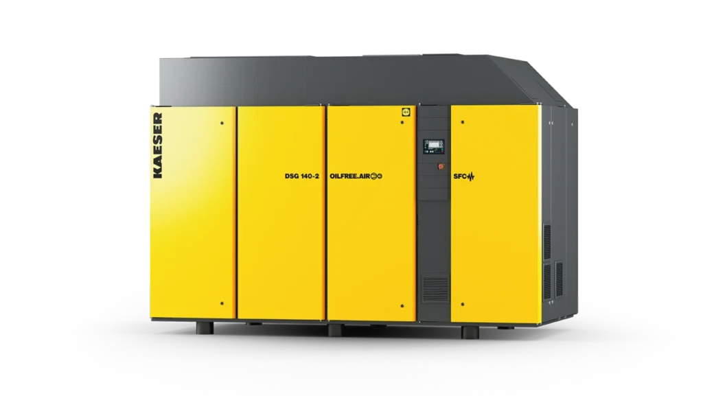 125 to 450 HP Oil Free Air Compressors