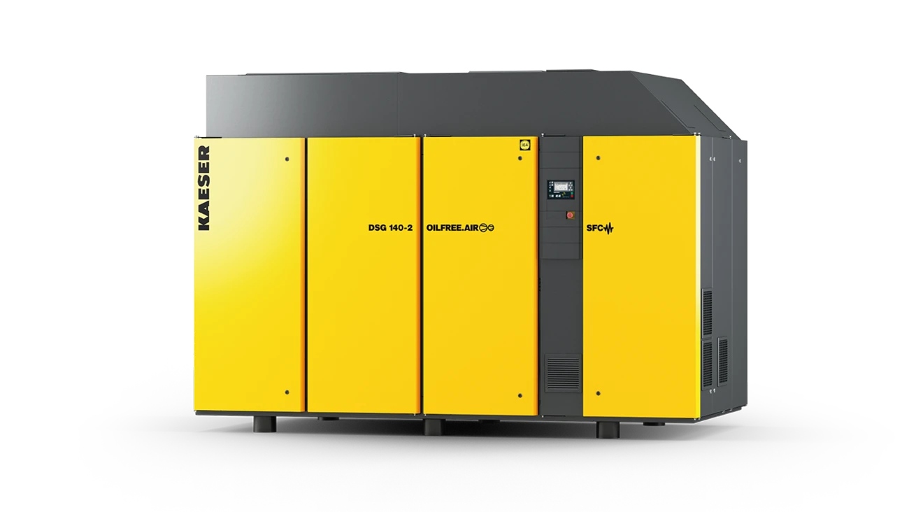 125 to 450 HP Oil Free Air Compressors