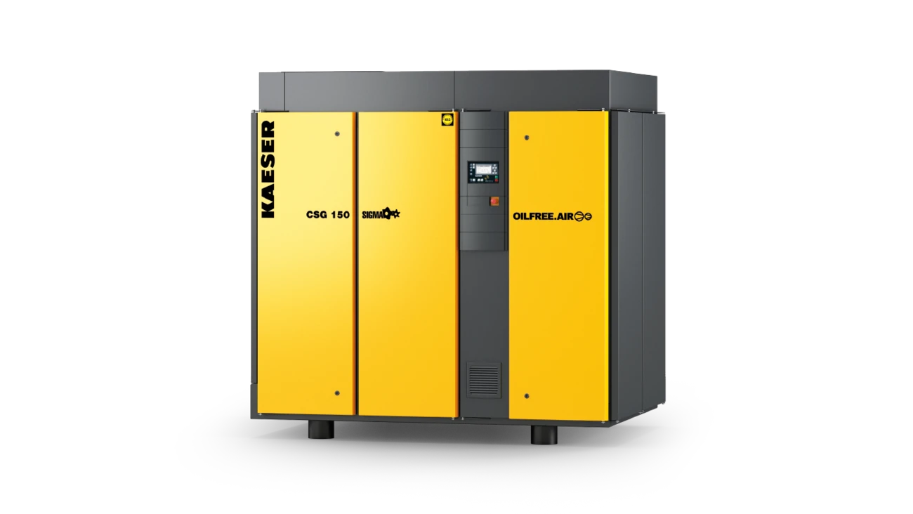 50 to 125 HP Oil Free Air compressors